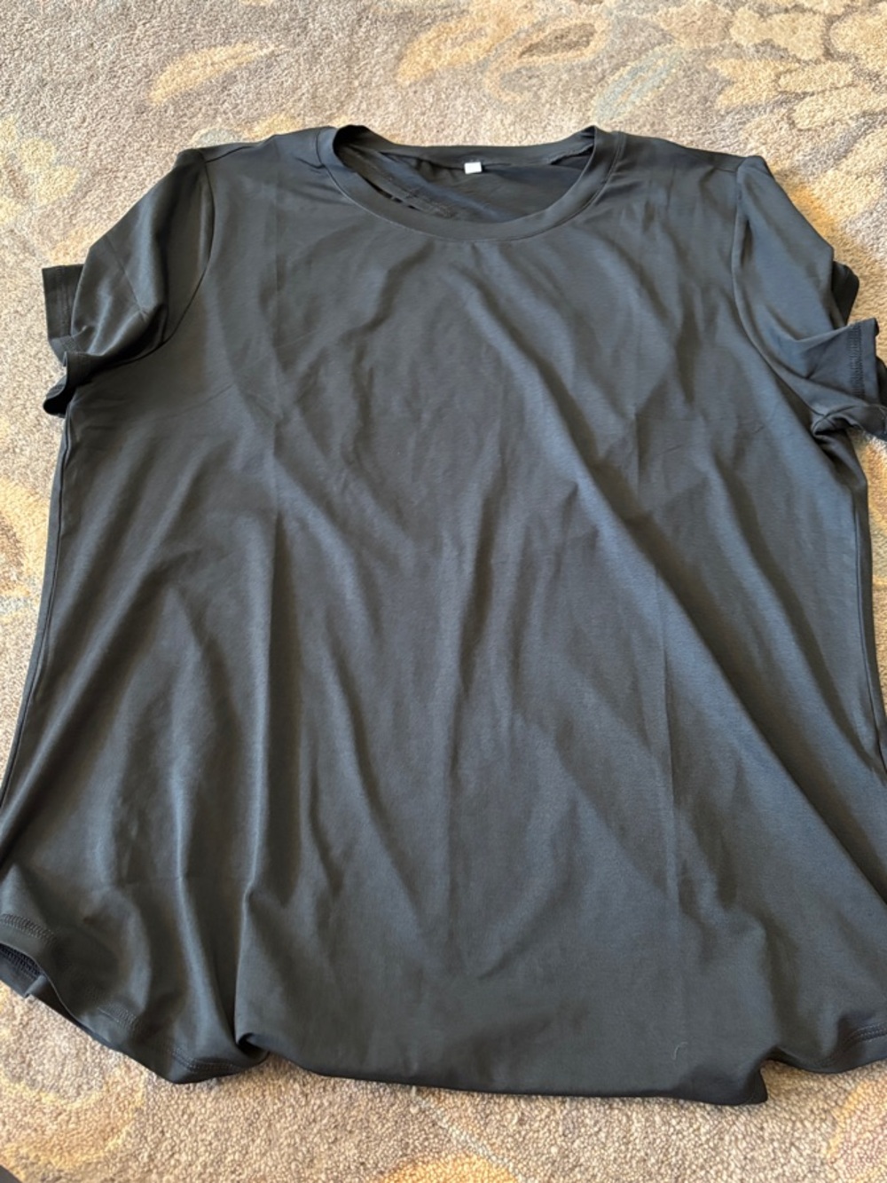 Classic Black Short Sleeve Gym Shirt